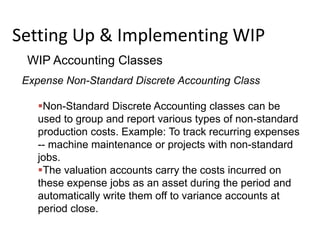 Wip Write Off Oracle_WIP.ppt