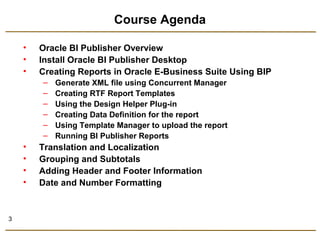 Oracle XML Publisher / BI Publisher