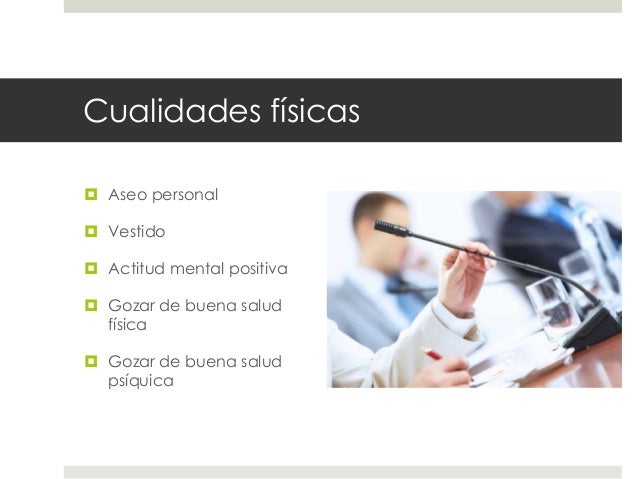 Cualidades de un buen orador