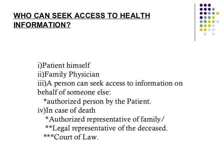 authorization to access medical records