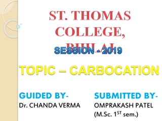 GUIDED BY-
Dr. CHANDA VERMA
SUBMITTED BY-
OMPRAKASH PATEL
(M.Sc. 1ST sem.)
 