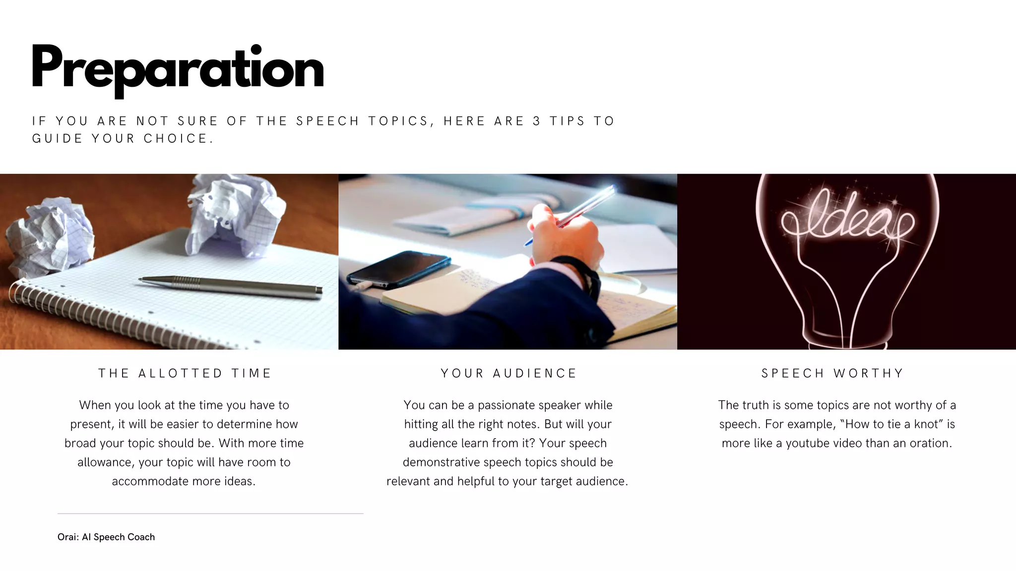 Demonstrative Speech 101: Ideas, Outlines, and Examples! | PDF