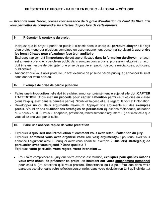 Parcours Citoyen Parler En Public