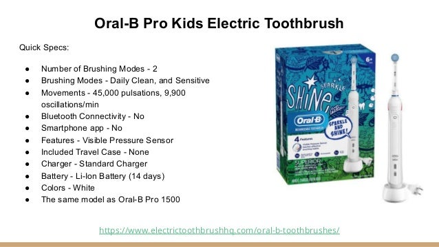 Oral B Electric Toothbrush Product Lineup For US Market 2019 2020