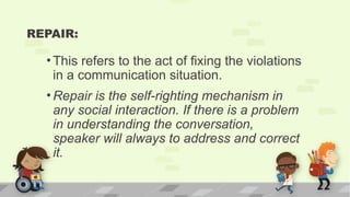 Repair Communication ORAL-COM.pptx0099277272228889992233991999 | PPTX