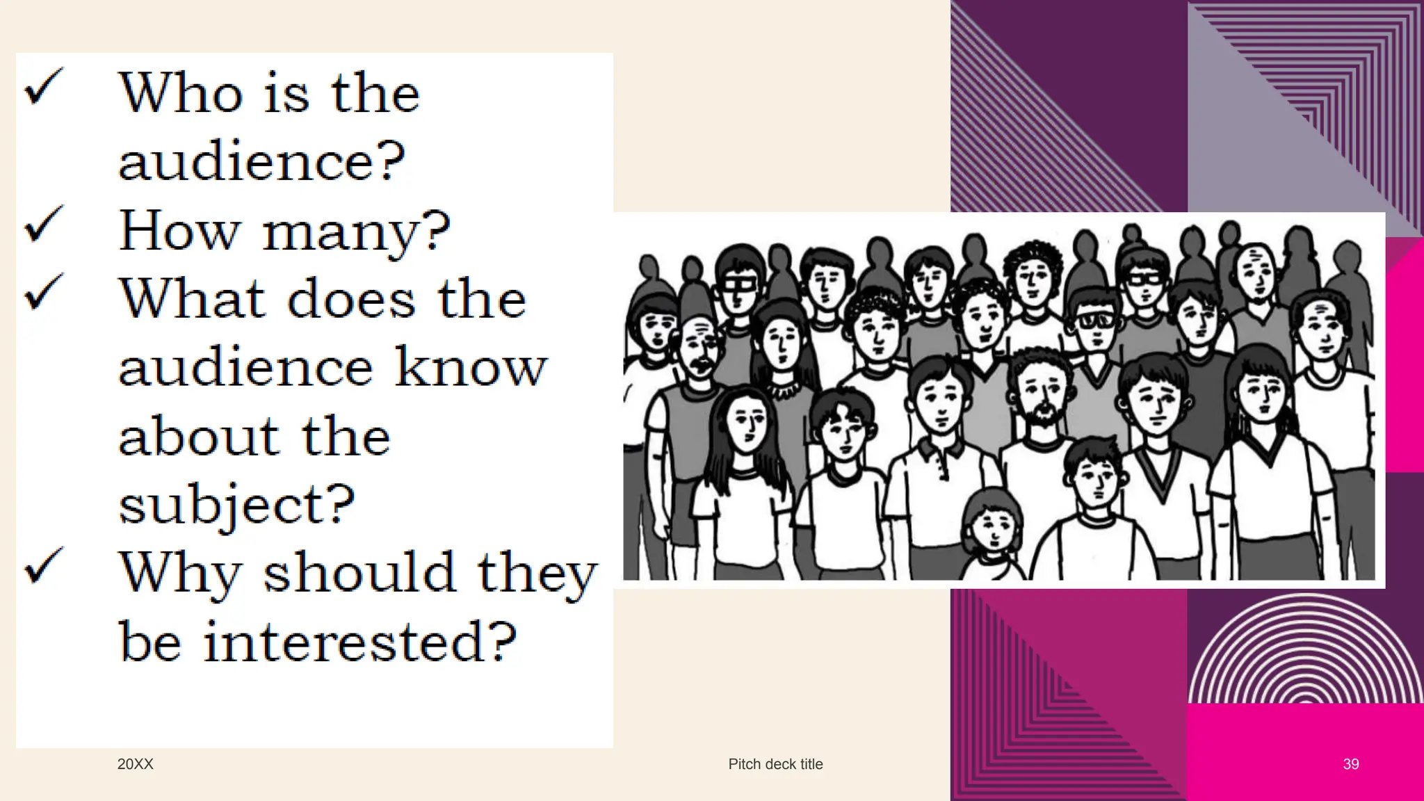 20XX Pitch deck title 39
 