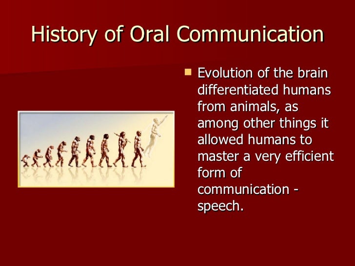Oral Communication