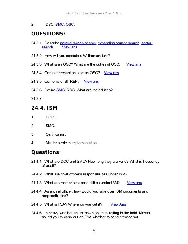 Oral questions