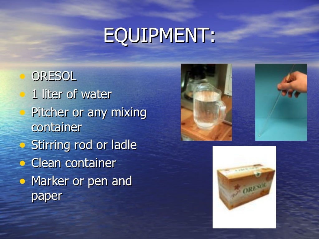 Oral Rehydration Solution