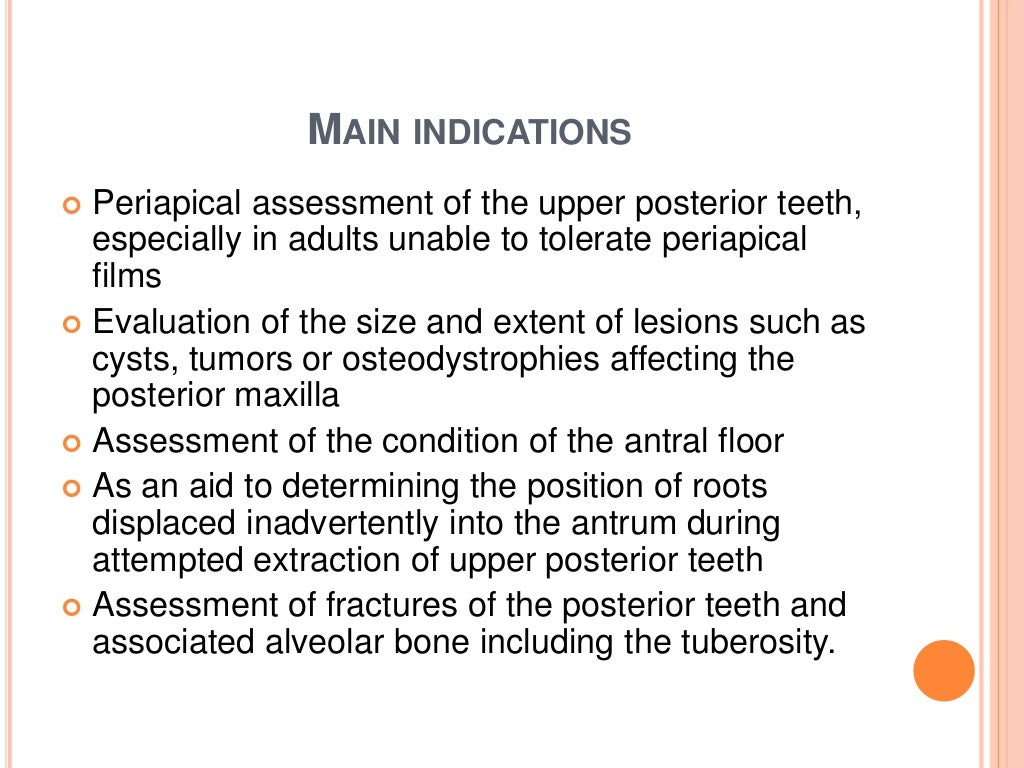 Oral and Maxillofacial Radiology
