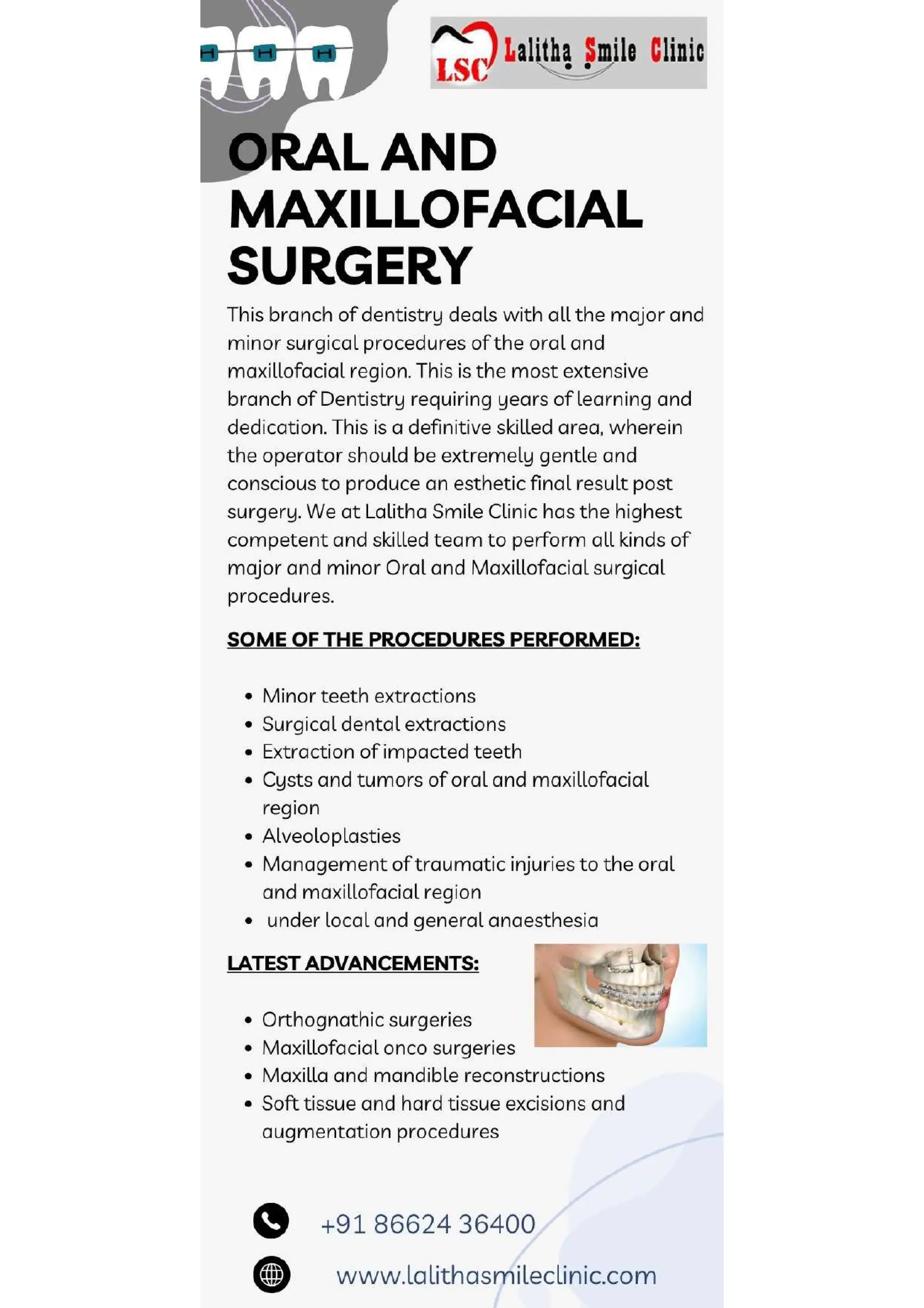 Oral and Maxillofacial Surgery in Vijayawada | PDF