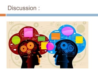 Discussion :
 