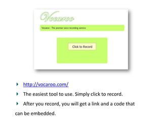 Creating Oral Tasks and Assessments