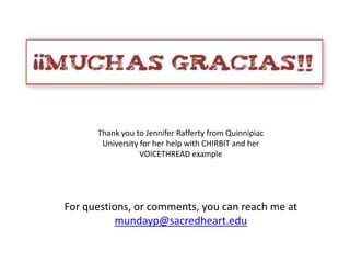 Creating Oral Tasks and Assessments