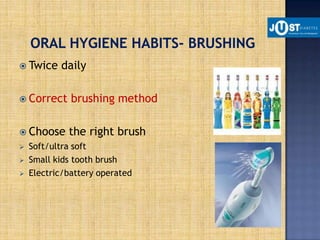 Oral care and hygiene maintenance | PPTX