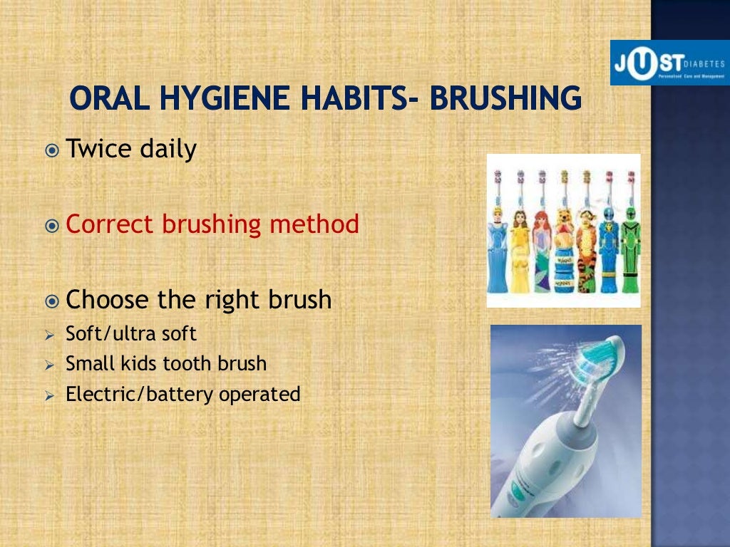 Oral care and hygiene maintenance