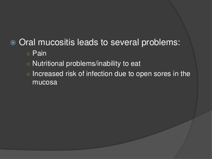 Oral care for cancer patients power point