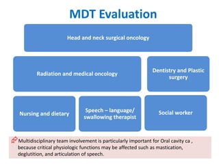 Oral cavity cancer | PPTX