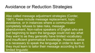 Topic Avoidance Oral Communication - How do I avoid Communication Breakdown(1).pptx