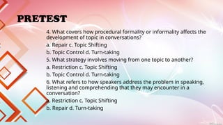 COMMUNICATIVE STRATEGIES in Oral Communication .pptx