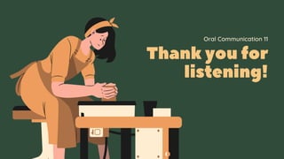 Oral Communication 11
 