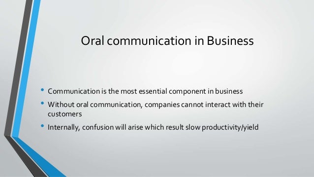 Oral Business Communication 42