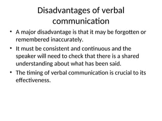Oral Communication Skills, Verbal and non Verbal | PPT
