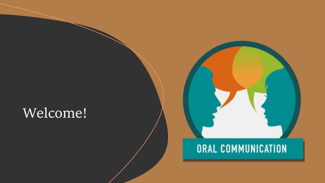 Oral communication subject orientation | PPTX
