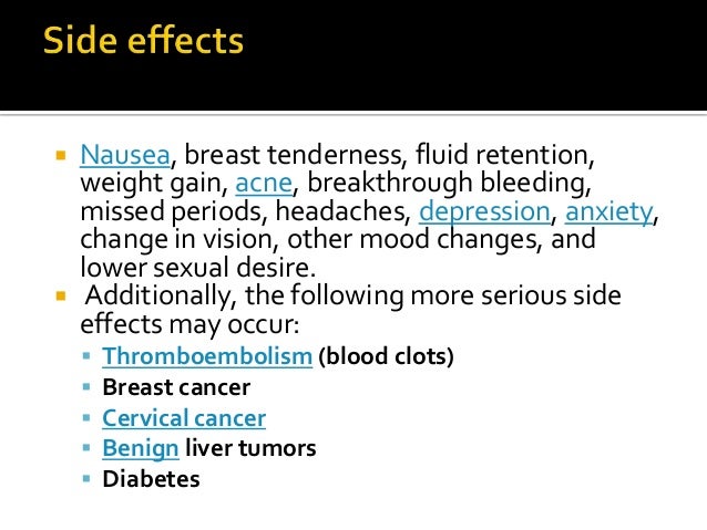 Oral contraceptives and breast cancer