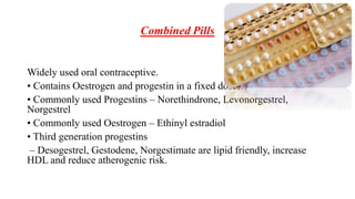 Oral contraceptives | PPTX