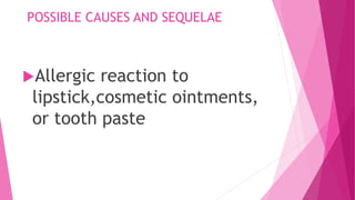 DISORDERS OF THE ORAL CAVITY | PPTX