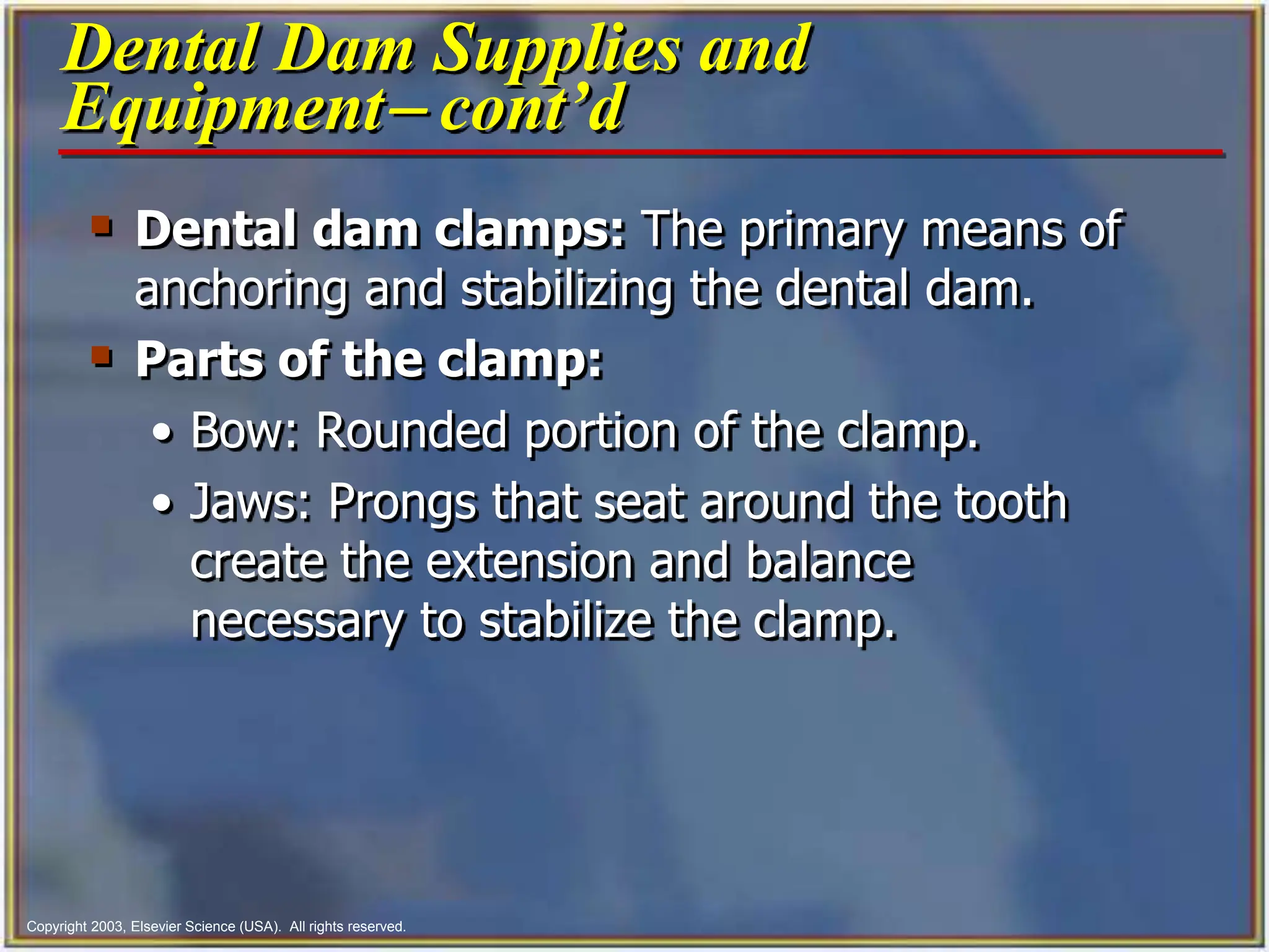 Oral Evacuation Systems Used in Dental Care PPT