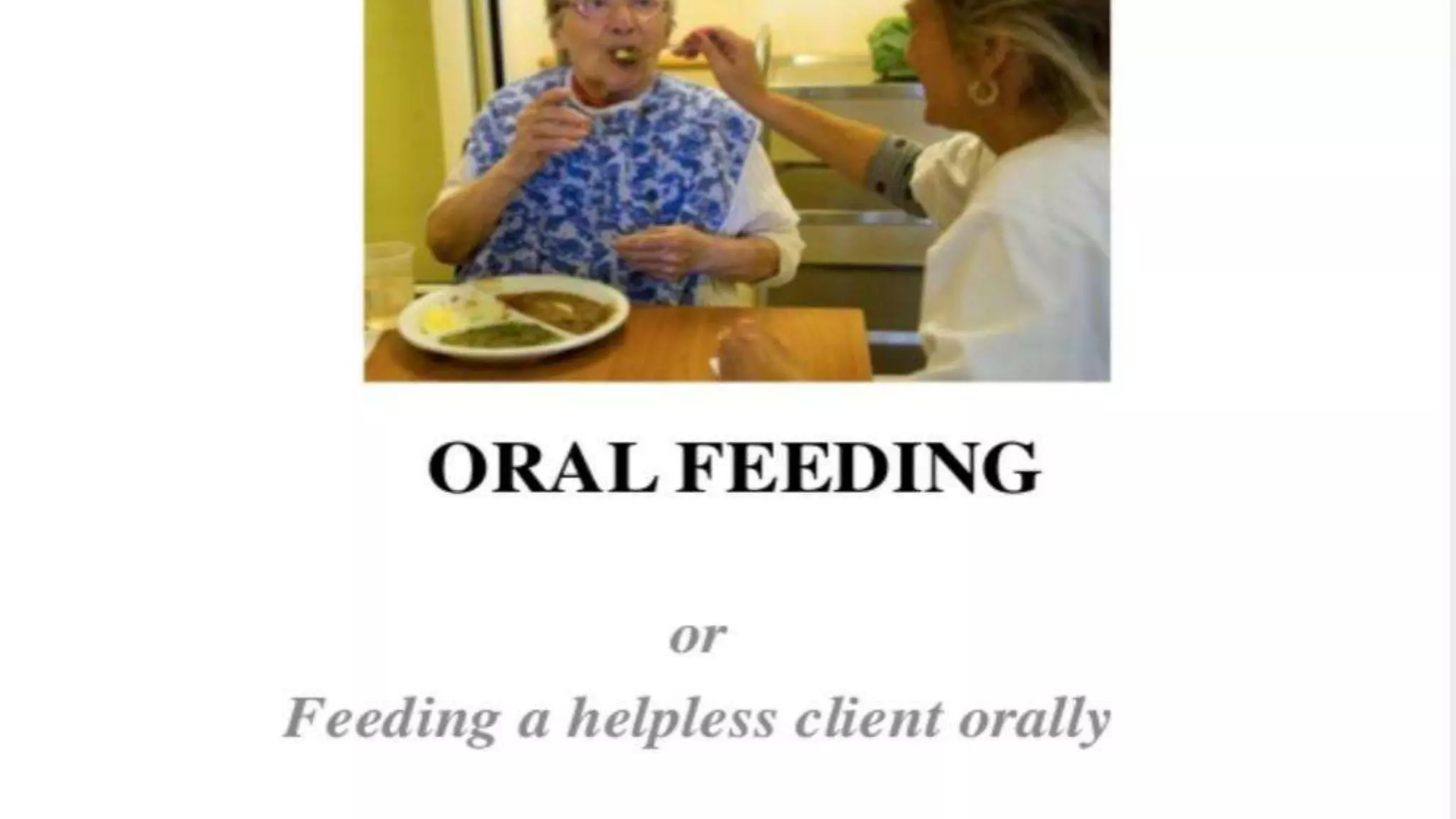 Oral Feeding Pptx