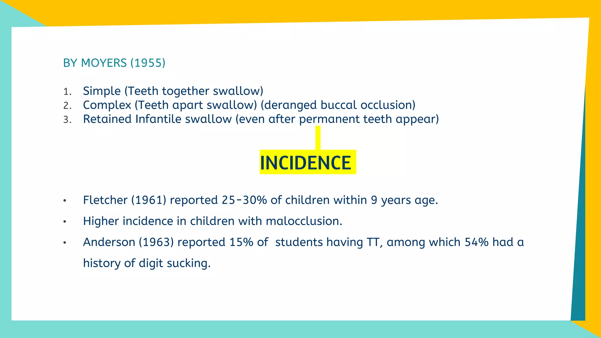 Oral Habits In Children(Thumb Sucking,Tongue Thrusting, Mouth Breathing ...