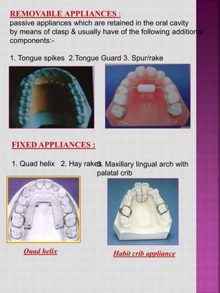 Paltal Rake Oral habits | PPTX