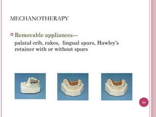 Paltal Rake Oral habits - pedodontics | PPT