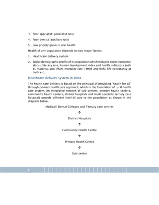 Oral health in india | PDF
