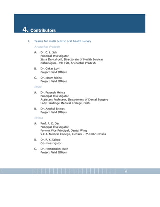 Oral health in india | PDF