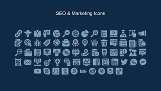 SEO & Marketing Icons
 