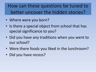 “Tell me more” can expand the story