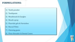 Toothpaste Conclusion ORAL HYGIENE PRODUCTS (DESIGN OF COSMECEUTICAL PRODUCTS) | PPTX