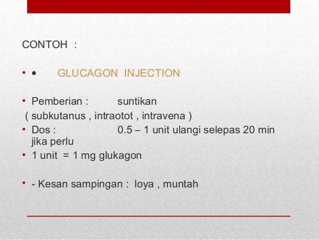 ORAL HYPOGLYCAEMIC AGENT (AGEN–AGEN ORAL HIPOGLISEMIK)
