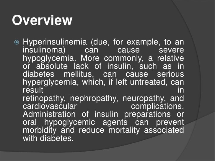 Oral Hypoglycemic Agents