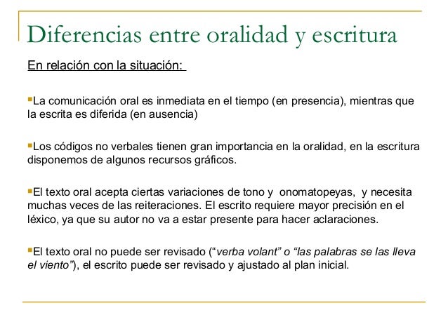 Oralidad