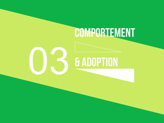 03
COMPORTEMENT
& ADOPTION
 