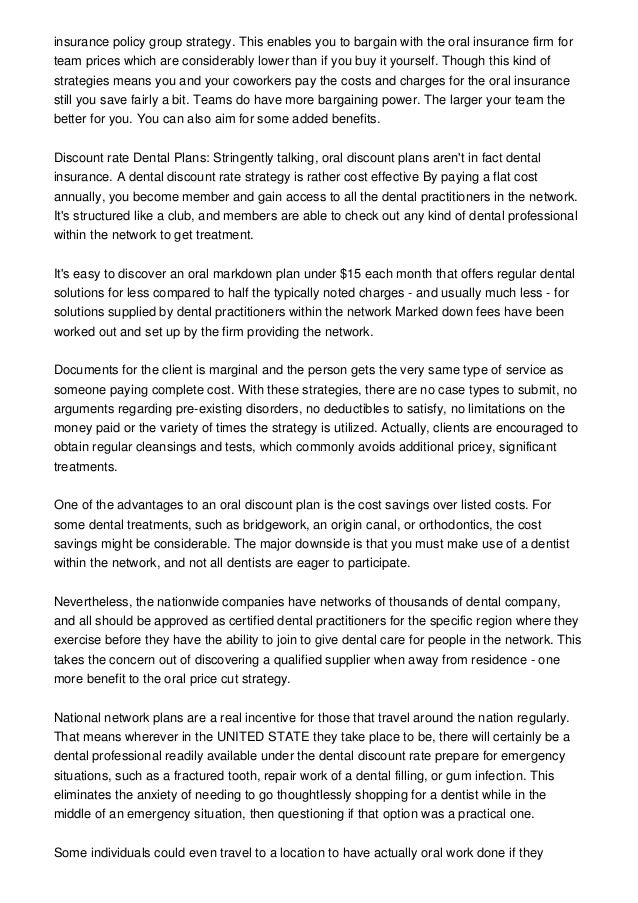 can i buy dental insurance