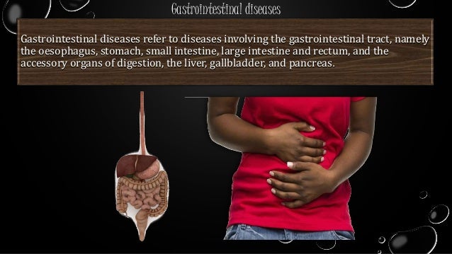 Infection diseases of gastrointestinal tract
