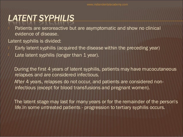 Oral Manifestations Of Sexually Transmitted Diseases