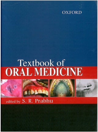  textbook of  Oral medicine (ingles)