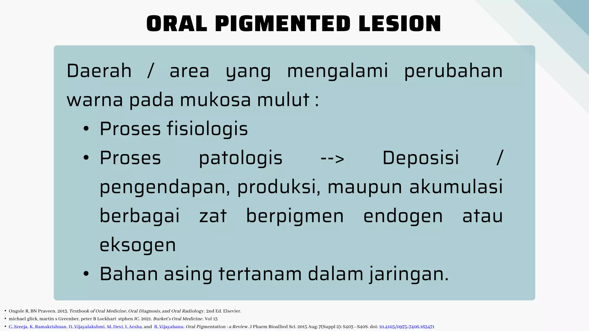 oral melanotic macule slideshare epithelial tumors, melanocytic naevi & malignant melanoma.pptx Oral Melanotic Macule-3.pptx